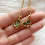 Abalone Butterfly Necklace